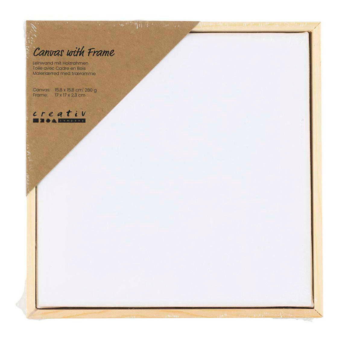 Creativ company https: www.cchobby.nl gespannen-canvas-met-lijst-afm-15-8x15-8-cm-280-gr-wit-1-stuk