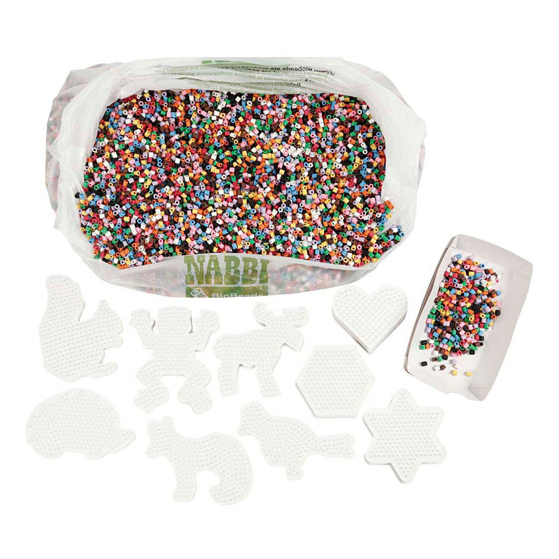 Creativ company https: www.cchobby.nl nabbi-biobeads-klaslokaalset-afm-5x5-mm-medium-standaardkleuren-1-set