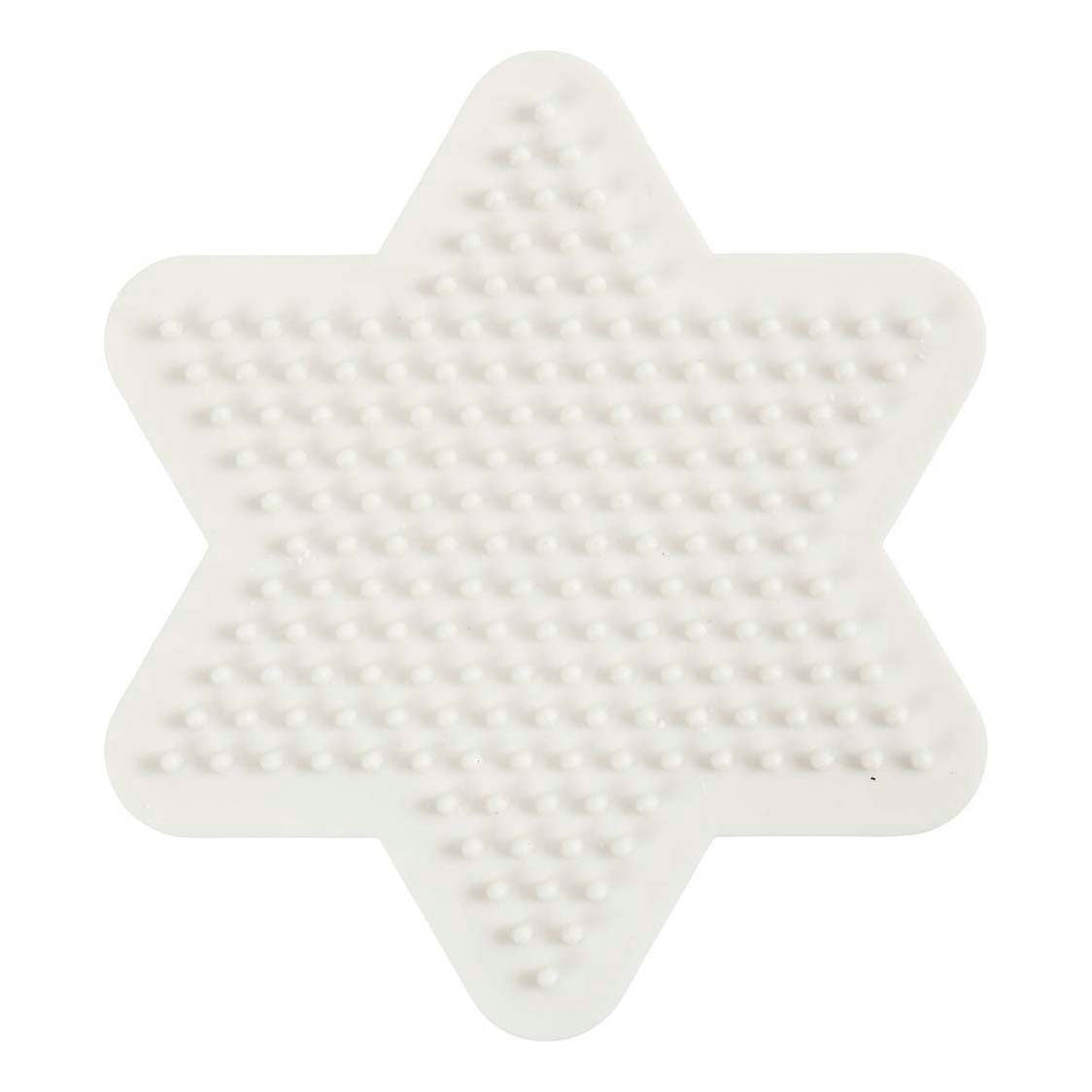 Creativ company nabbi biobeads grondplaat ster 9,8x9,8cm