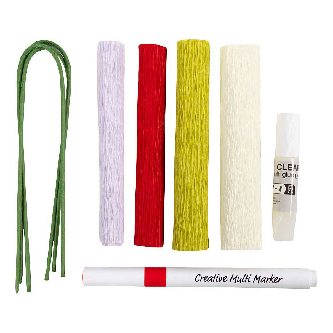 Creativ company https: www.cchobby.nl mini-hobbyset-crepepapier-bloemen-pastelkleuren-1-doos