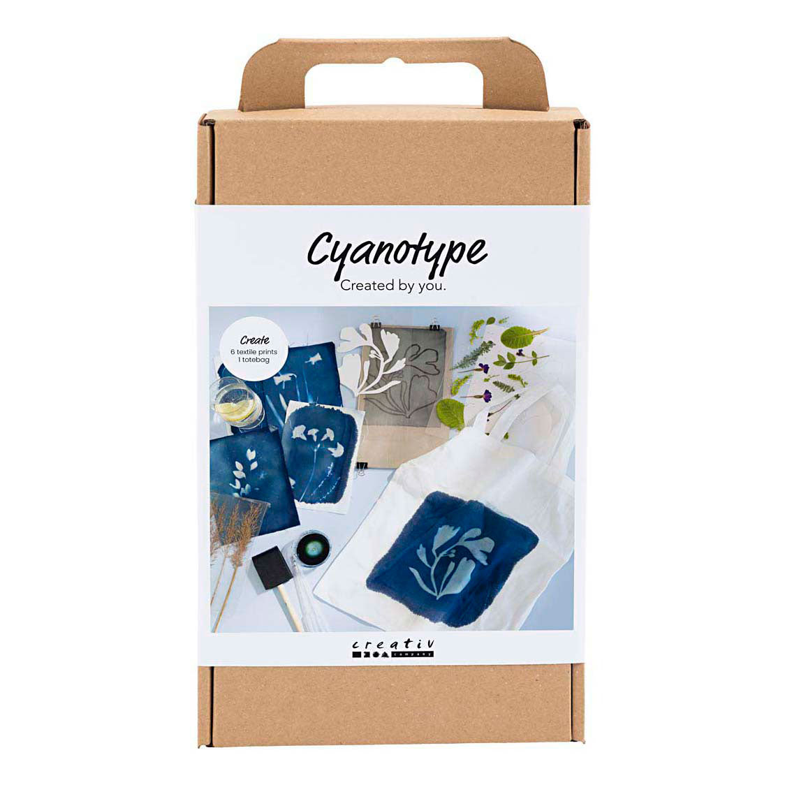 Creativ company https: www.cchobby.nl hobbyset-cyanotypie-textiel-blauw-1-doos