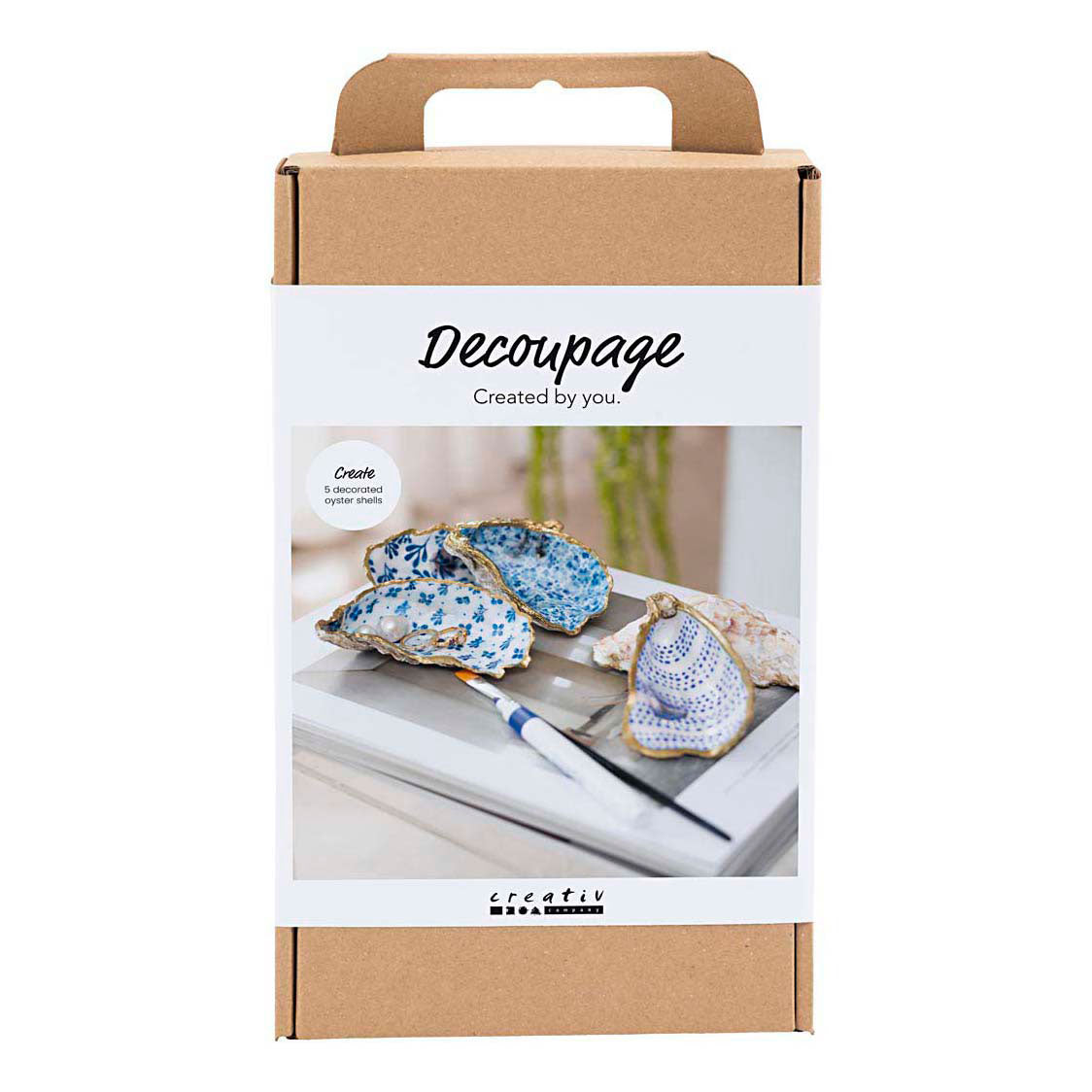 Creativ company https: www.cchobby.nl hobbyset-decoupage-oesterschelpen-blauw-1-doos