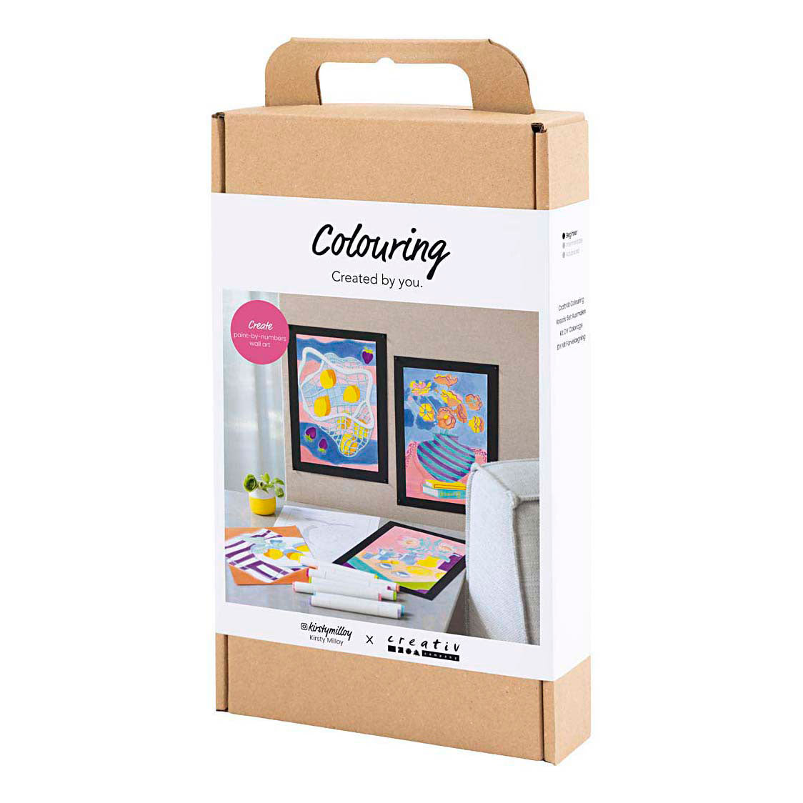 Creativ company https: www.cchobby.nl hobbyset-kleuren-schilderen-volgens-cijfers-markeerstiften-1-doos-977796