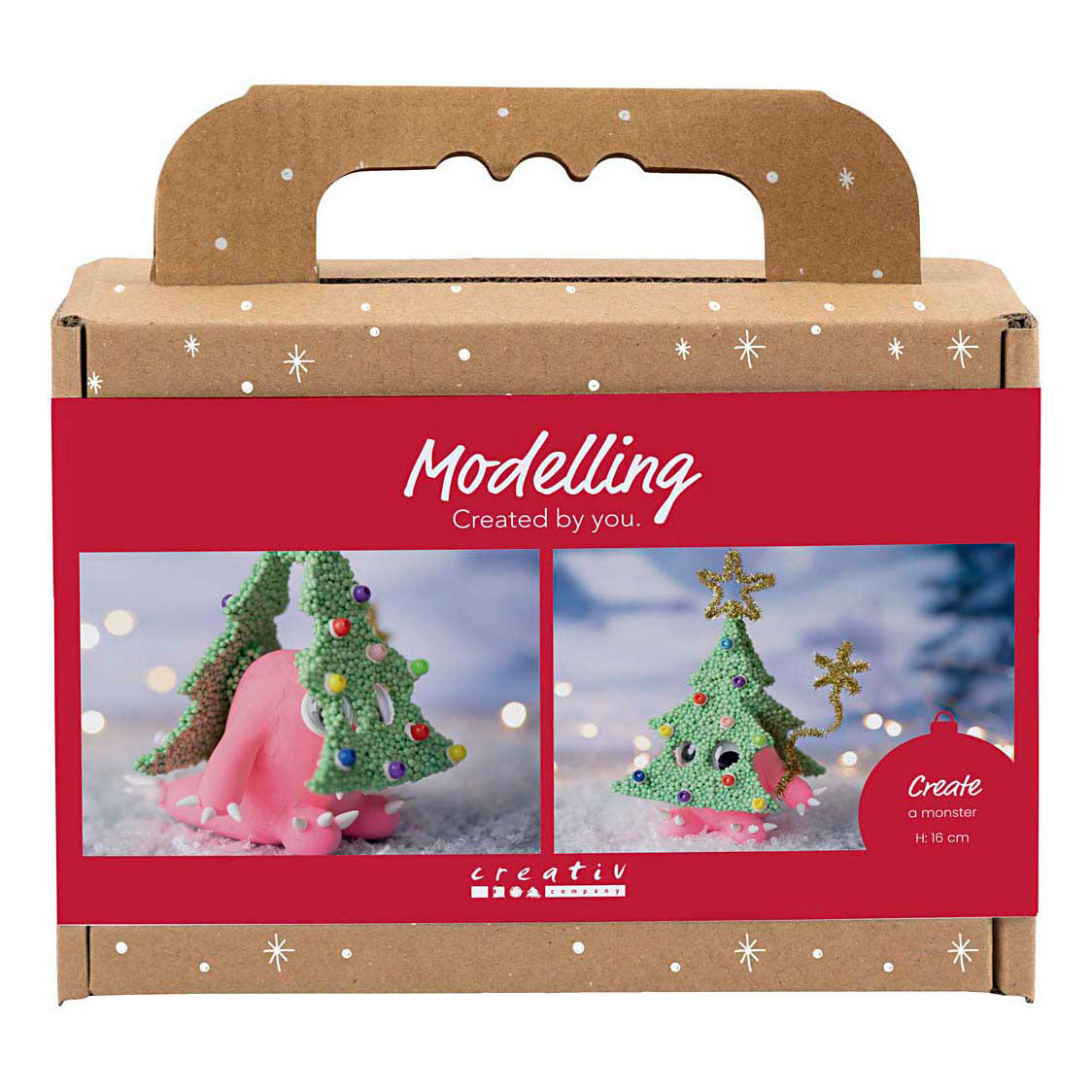 Creativ company https: www.cchobby.nl mini-hobbyset-boetseren-kerstboommonster-diverse-kleuren-1-doos