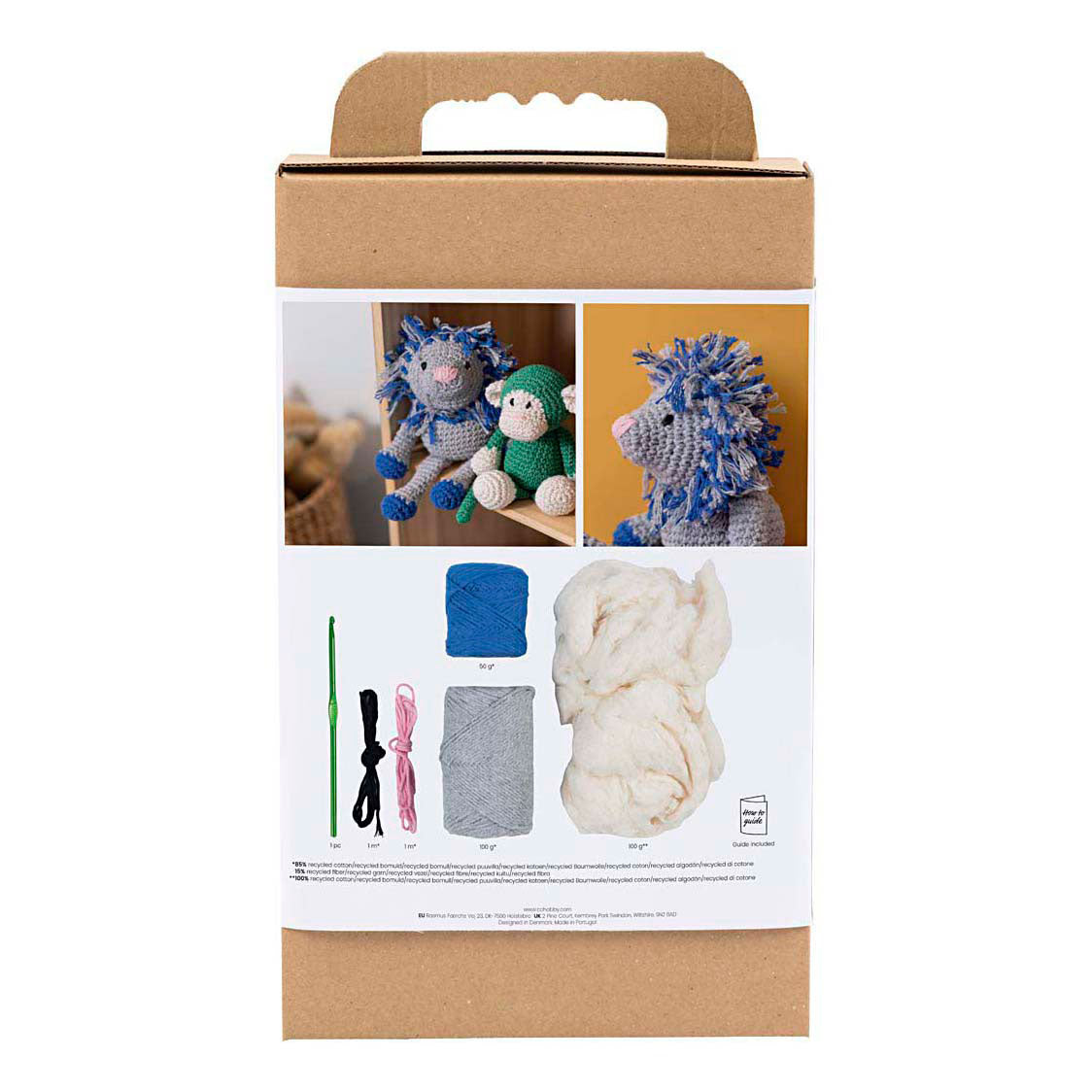 Creativ company hobbyset amigurumi leeuw