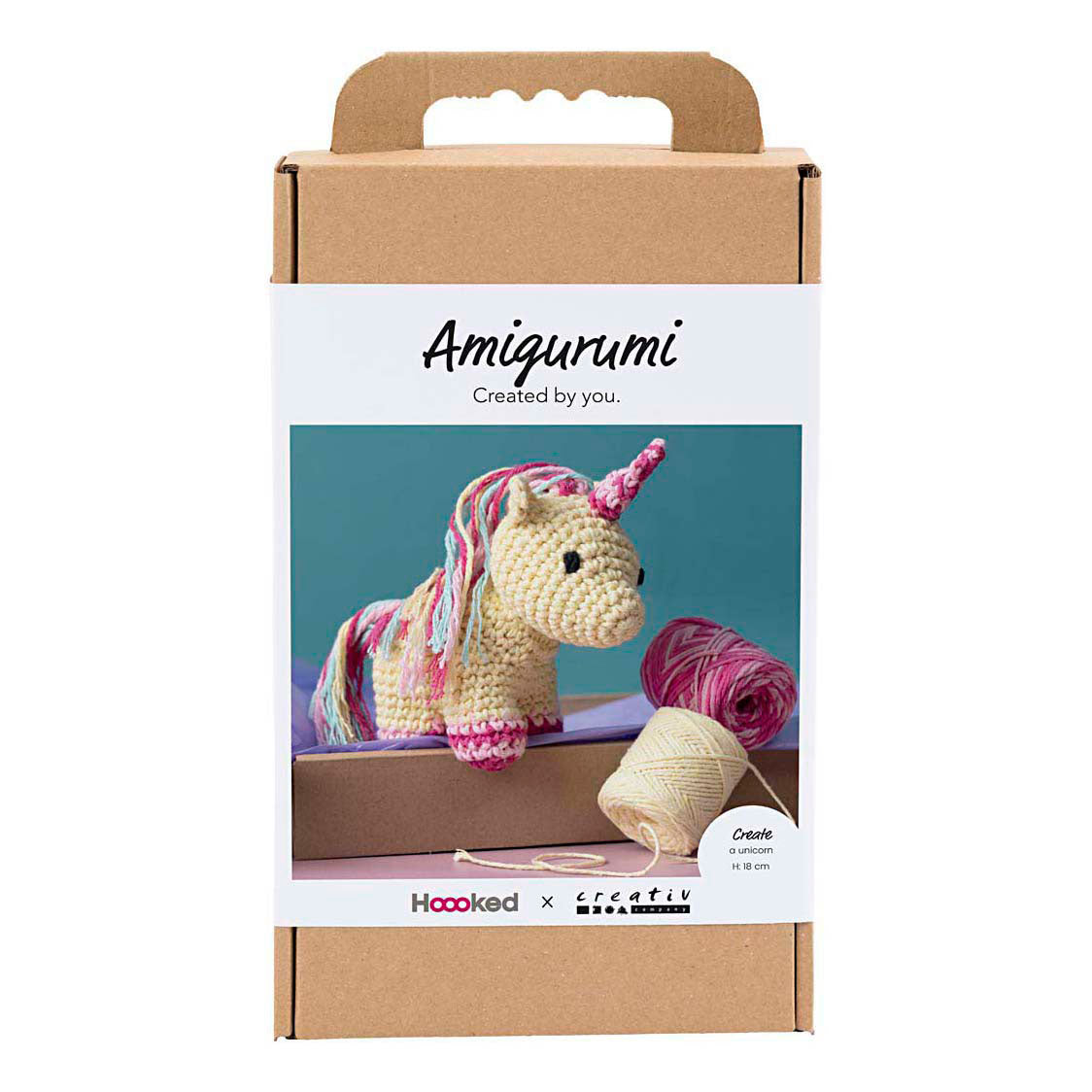 Creativ company hobbyset amigurumi eenhoorn