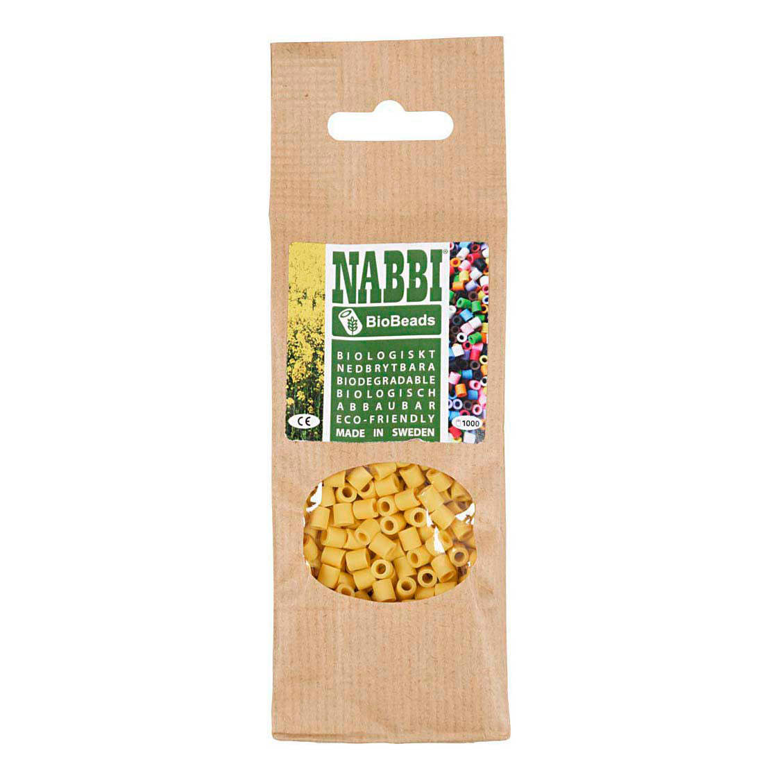Creativ company https: www.cchobby.nl biobeads-van-nabbi-afm-5x5-mm-gatgrootte-2-5-mm-medium-geel-1000-stuk-1-doos