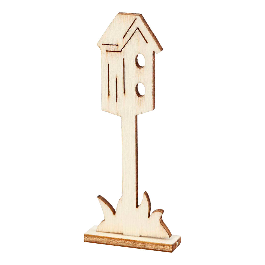 Creativ company diy houten figuren kippen, eieren en bloemen
