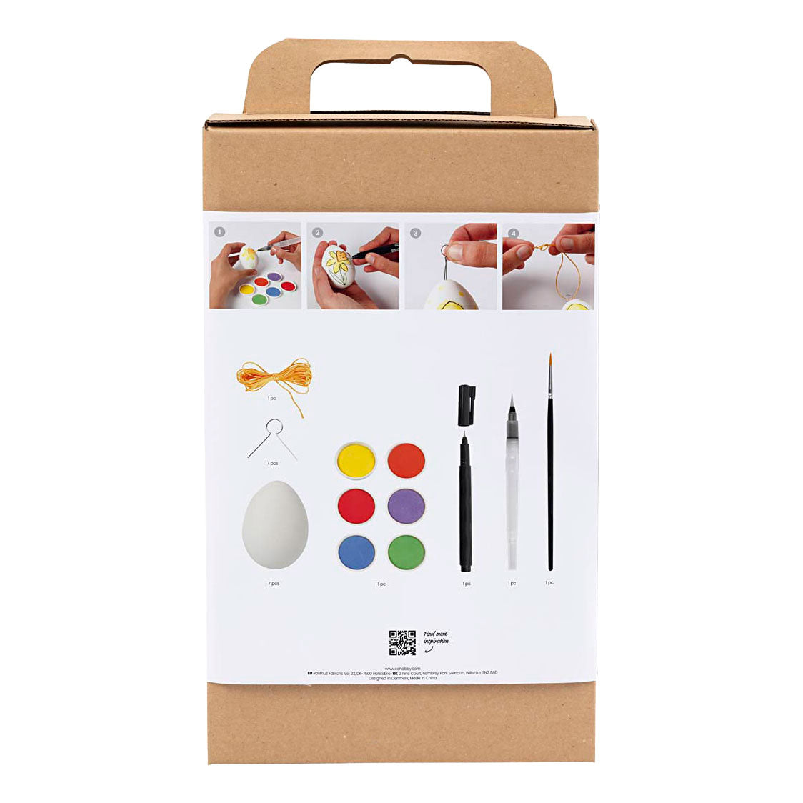 Creativ company hobbyset schilderen paas eieren