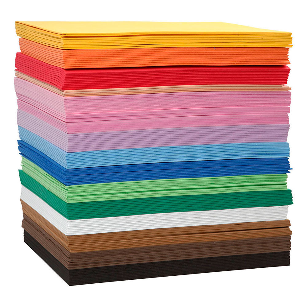 Creativ company foam vellen a4 2mm dik - 15x10 vellen