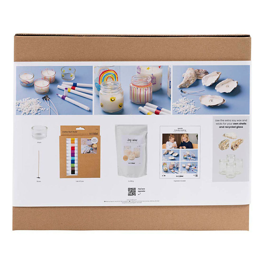 Creativ company groepsset kaarsen maken