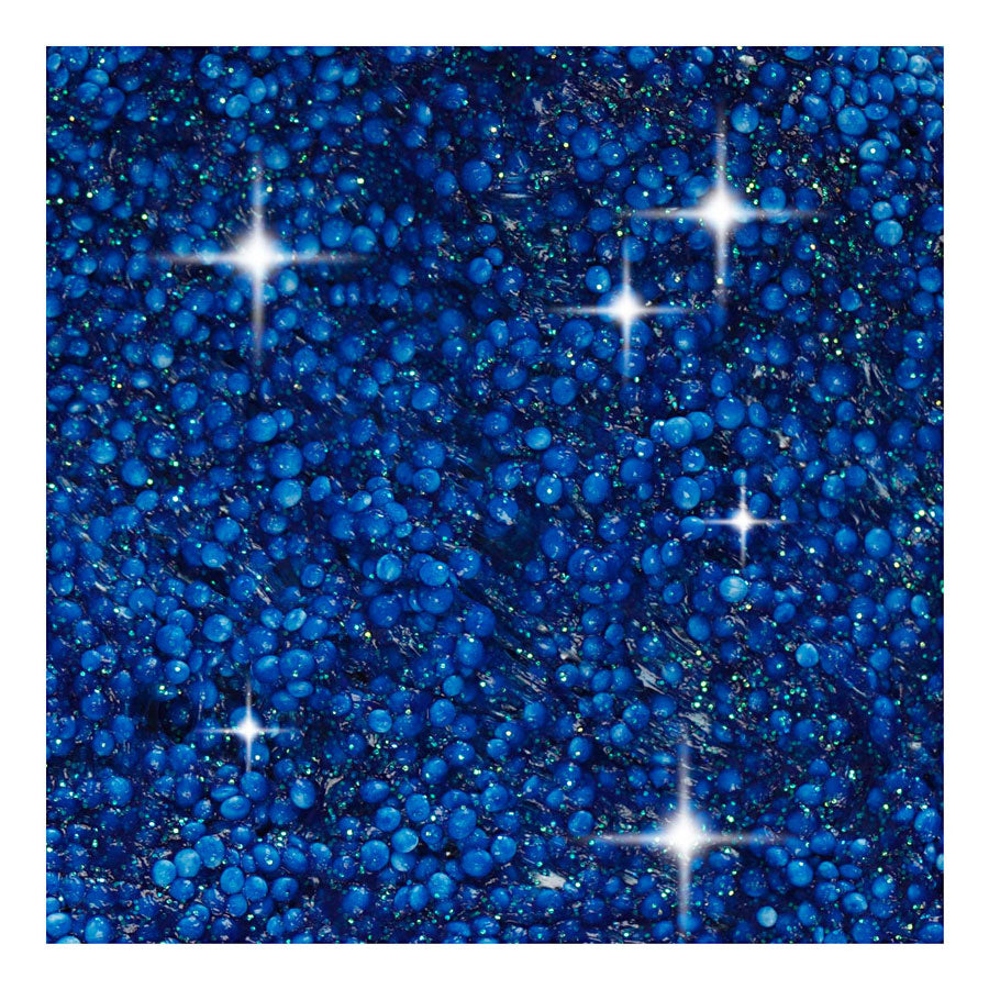 Creativ company foam clay glitter 35gr - blauw