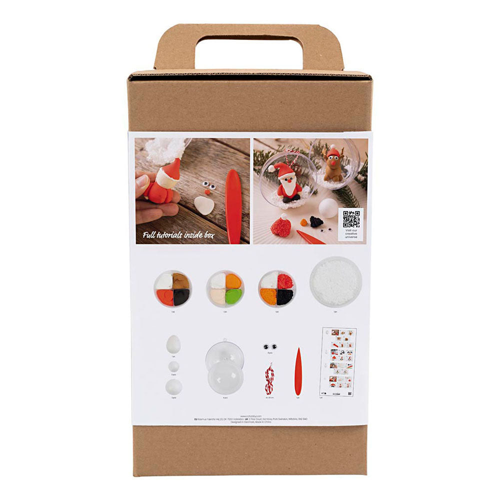 Creativ company hobbyset kerstballen - boetseren