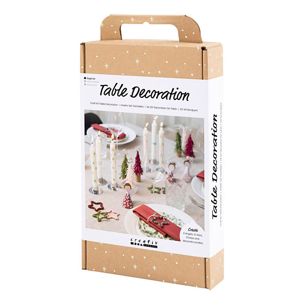 Creativ company hobbyset tafeldecoratie kerst
