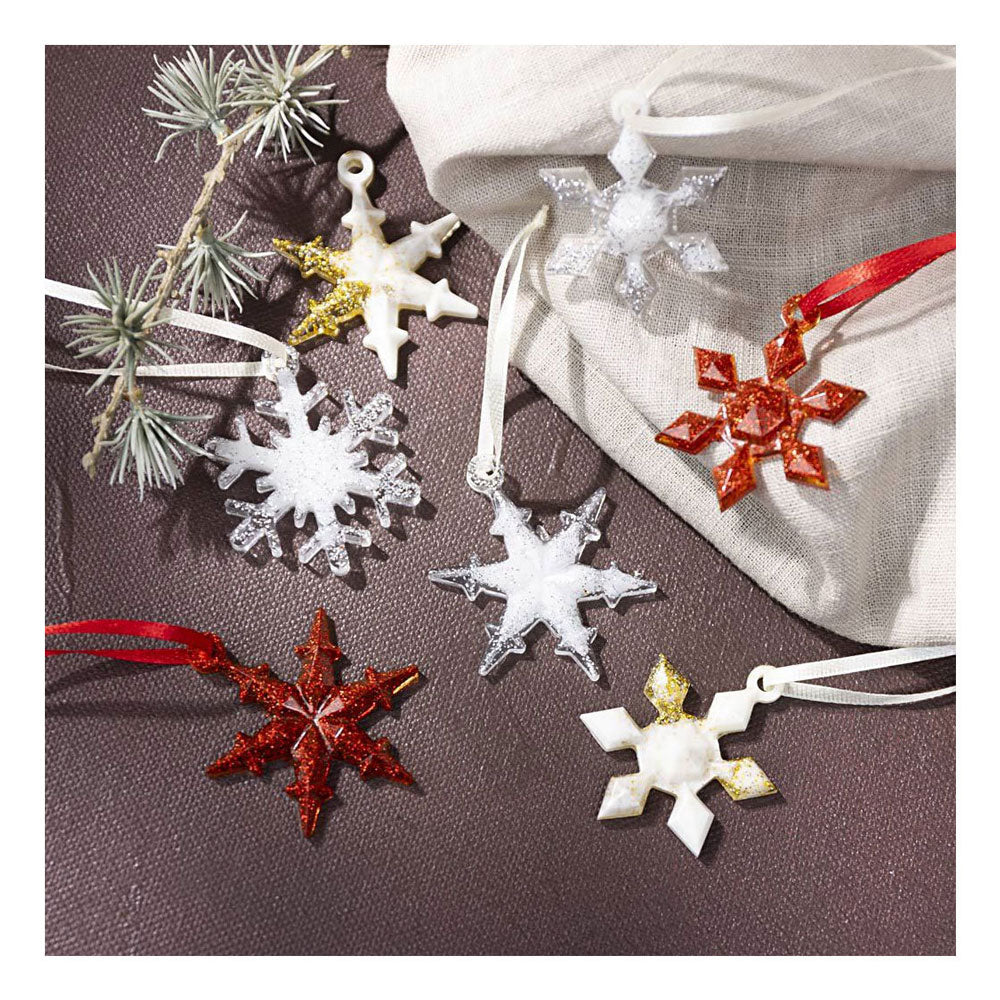 Creativ company hobbyset sneeuwvlok gieten