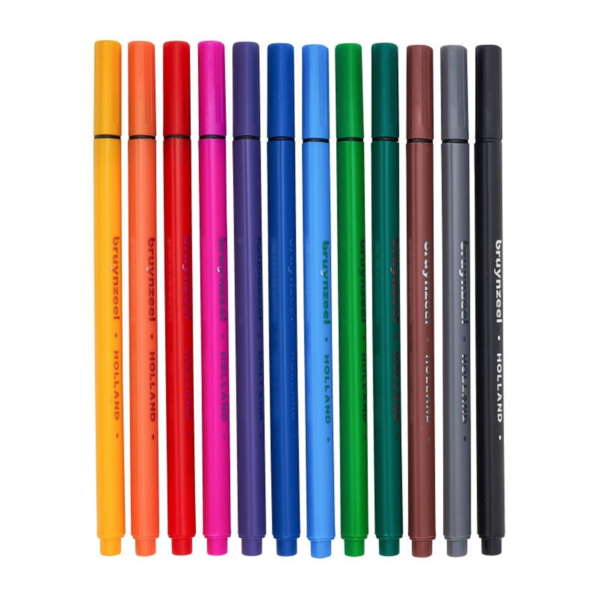 Bruynzeel fineliner etui 12