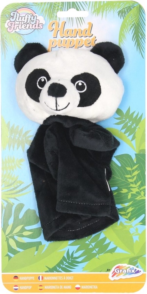 Creatieve handwerkgroep handdierpanda