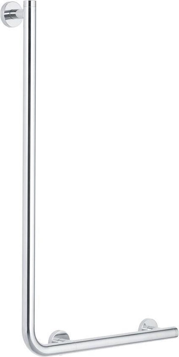 Tiger boston comfort safety - handgreep - wandbeugel links 90º - rvs gepolijst