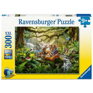Ravensburger puzzel jungle wildlife wonders 300 stukjes