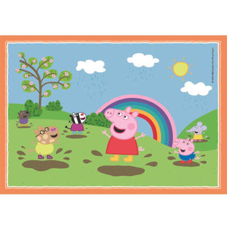 Clementoni peppa pig puzzel 4-in-1