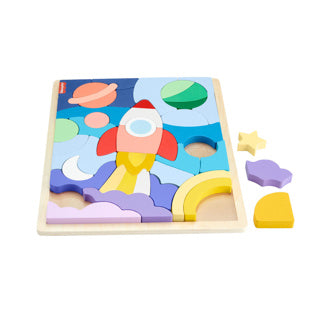 Fisher price houtvormen puzzel