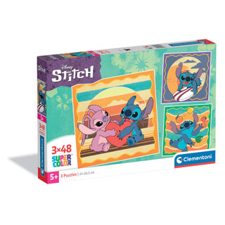 Clementoni legpuzzel square stitch, 3x48st.