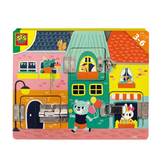 SES Ik Leer Slotenbord