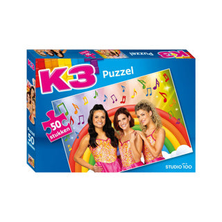 Studio 100 k3 zeemeerminjurk puzzel 50st