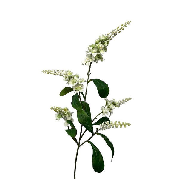 Roberts collection kunsttak lupin spray 95cm wit