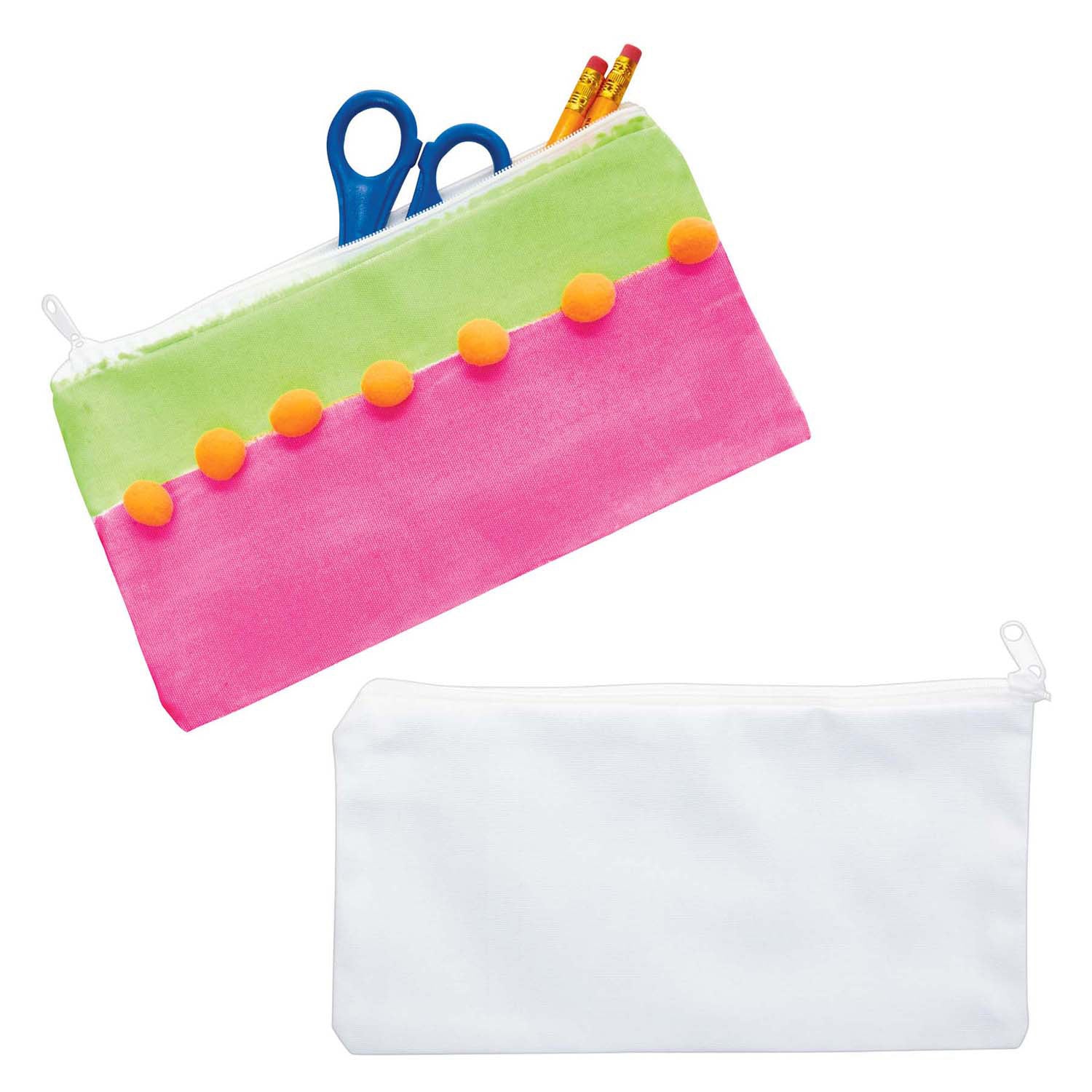 Kleuringen - versier je eigen etui canvas, set van 12