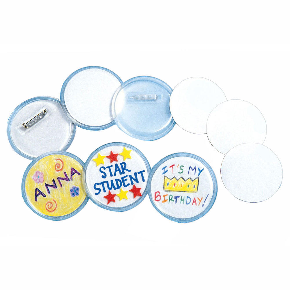 Kleuringen - Maak je eigen Button, 24st.