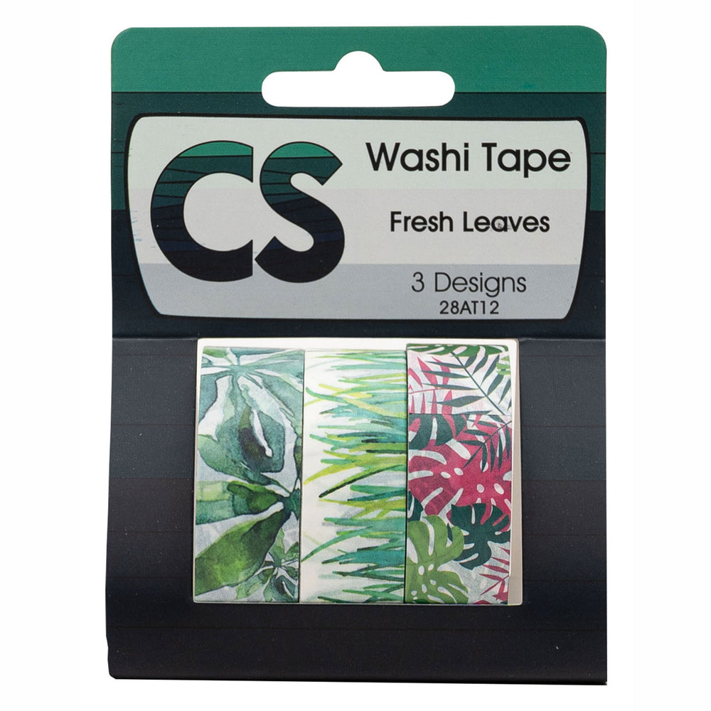 Kleuringen - Washi Tape Planten 3 Rollen, 5mtr.