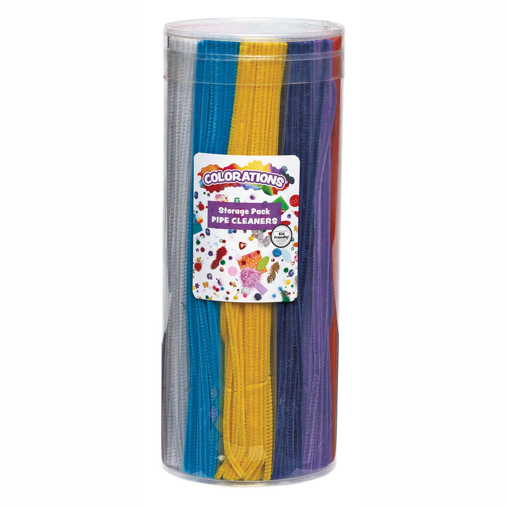 Kleuringen Chenilledraad Kleur 12 kleuren, 600st.