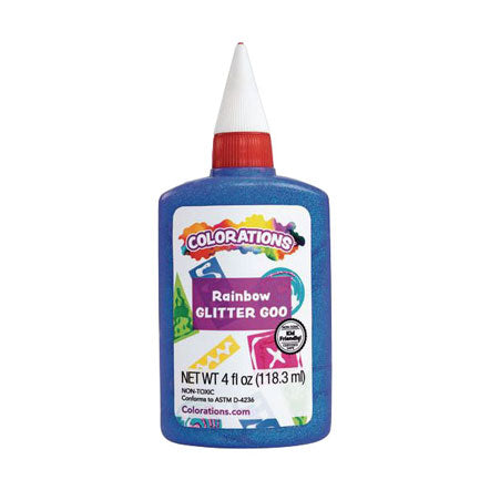 Colorations regenboog glitter lijm - 118ml