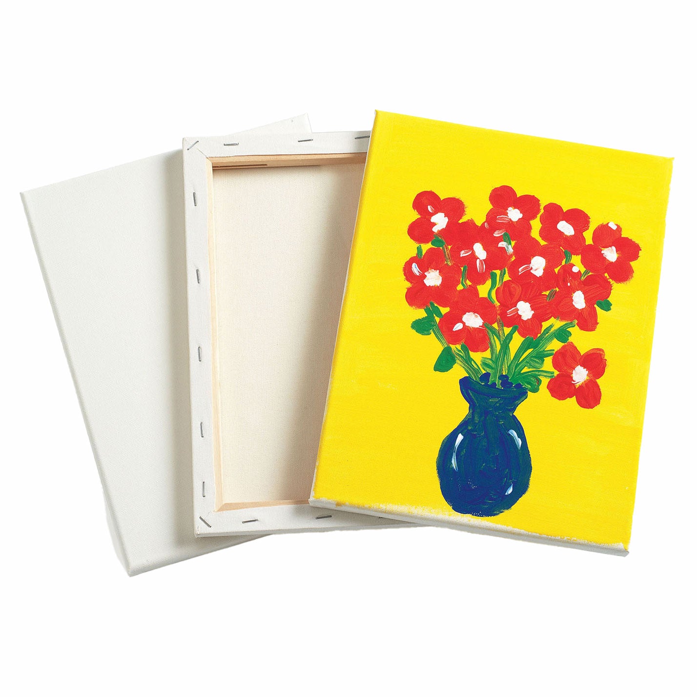 Kleuringen - Canvas Katoen 30,5 x 23cm, Set van 6