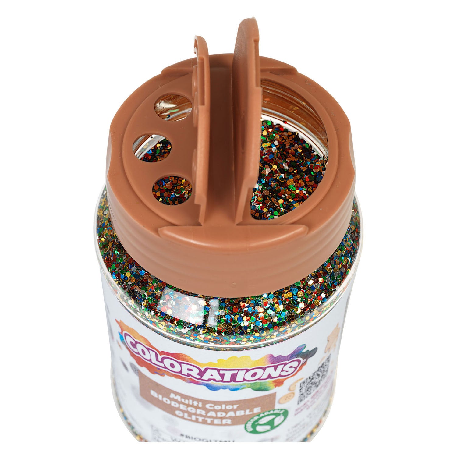 Kleuringen - Biologische Afbreekbare Glitter - Multi, 113 gram