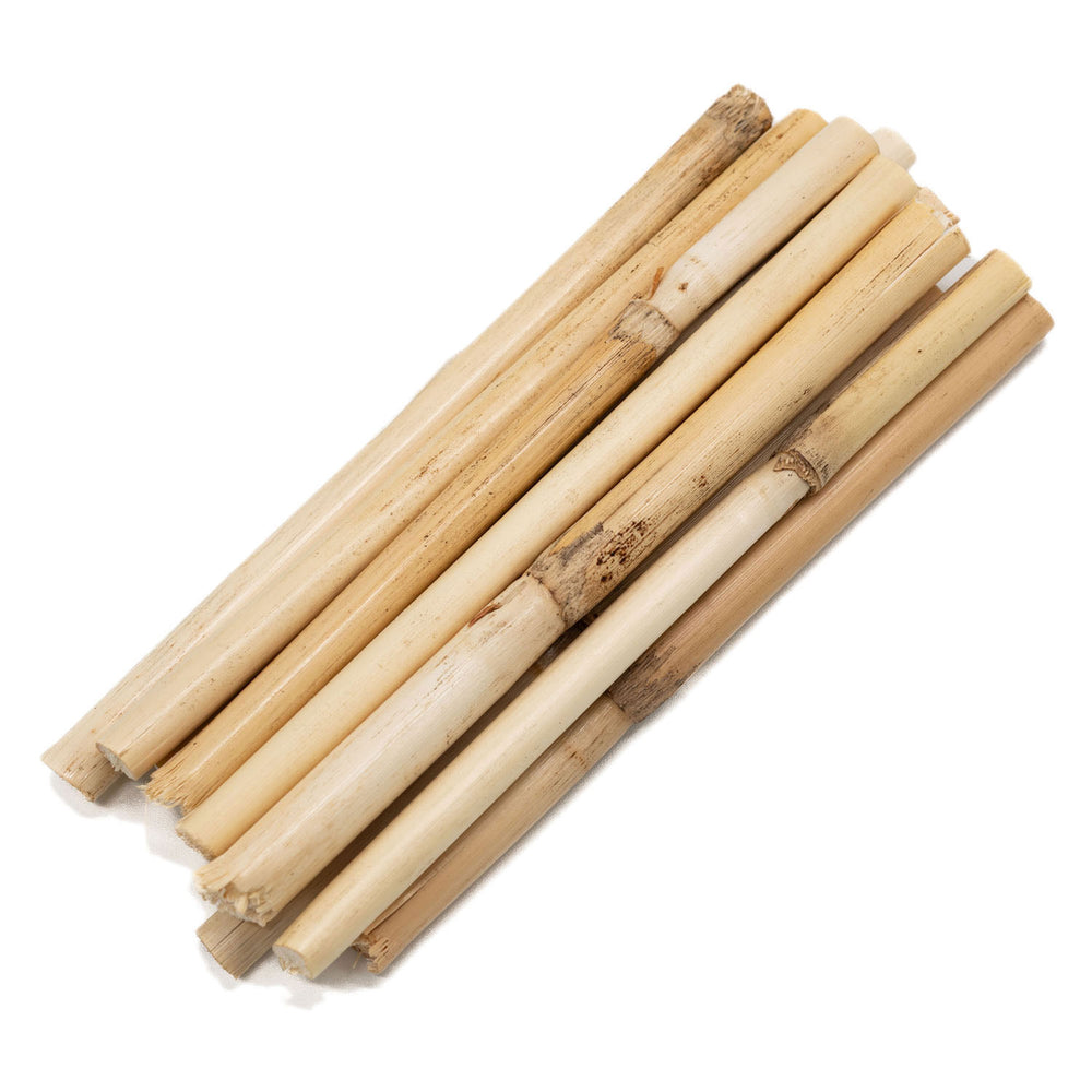 Kleuringen - korte bamboestokkken 10-12cm, 10st.