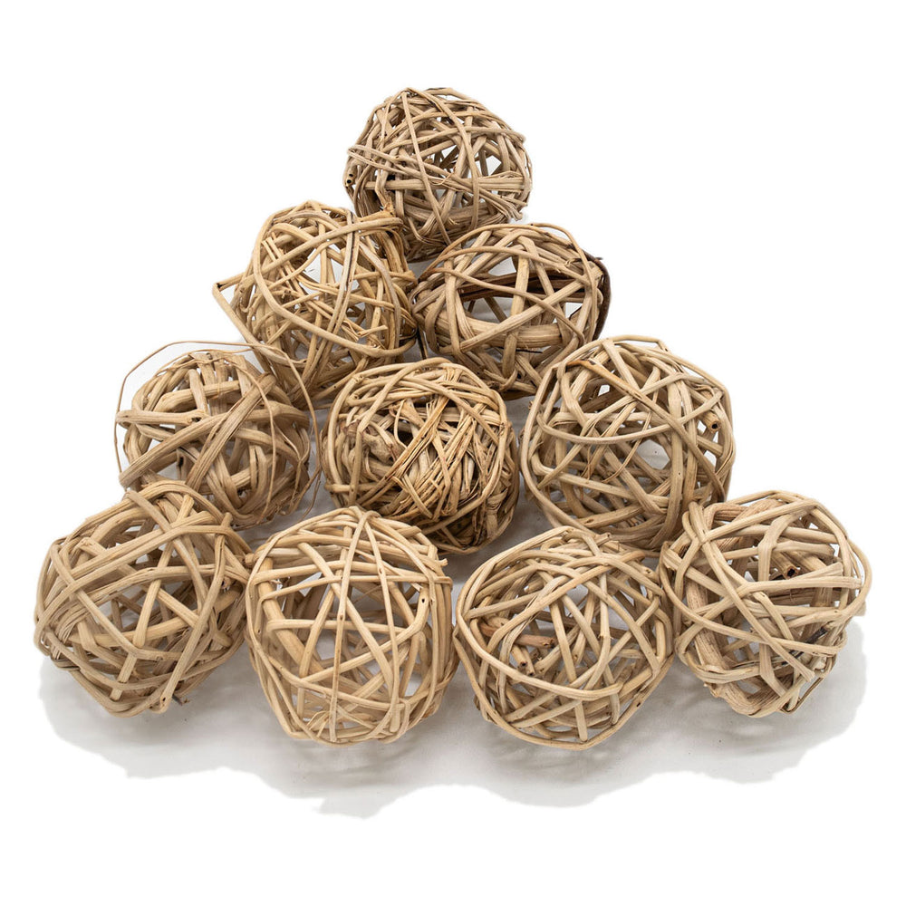 Kleuringen - kleine lata ballen 5cm, 10st.