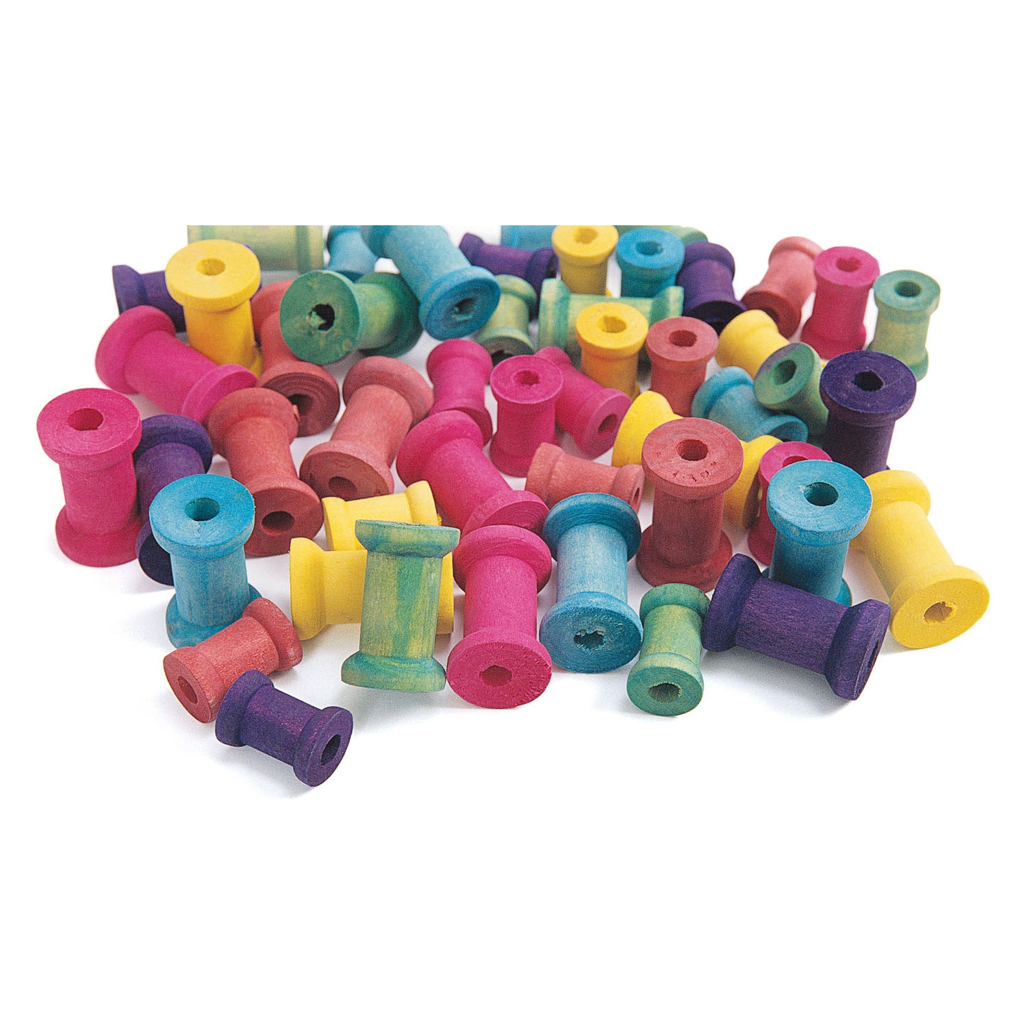 Kleuringen - Houten klossen, set van 50