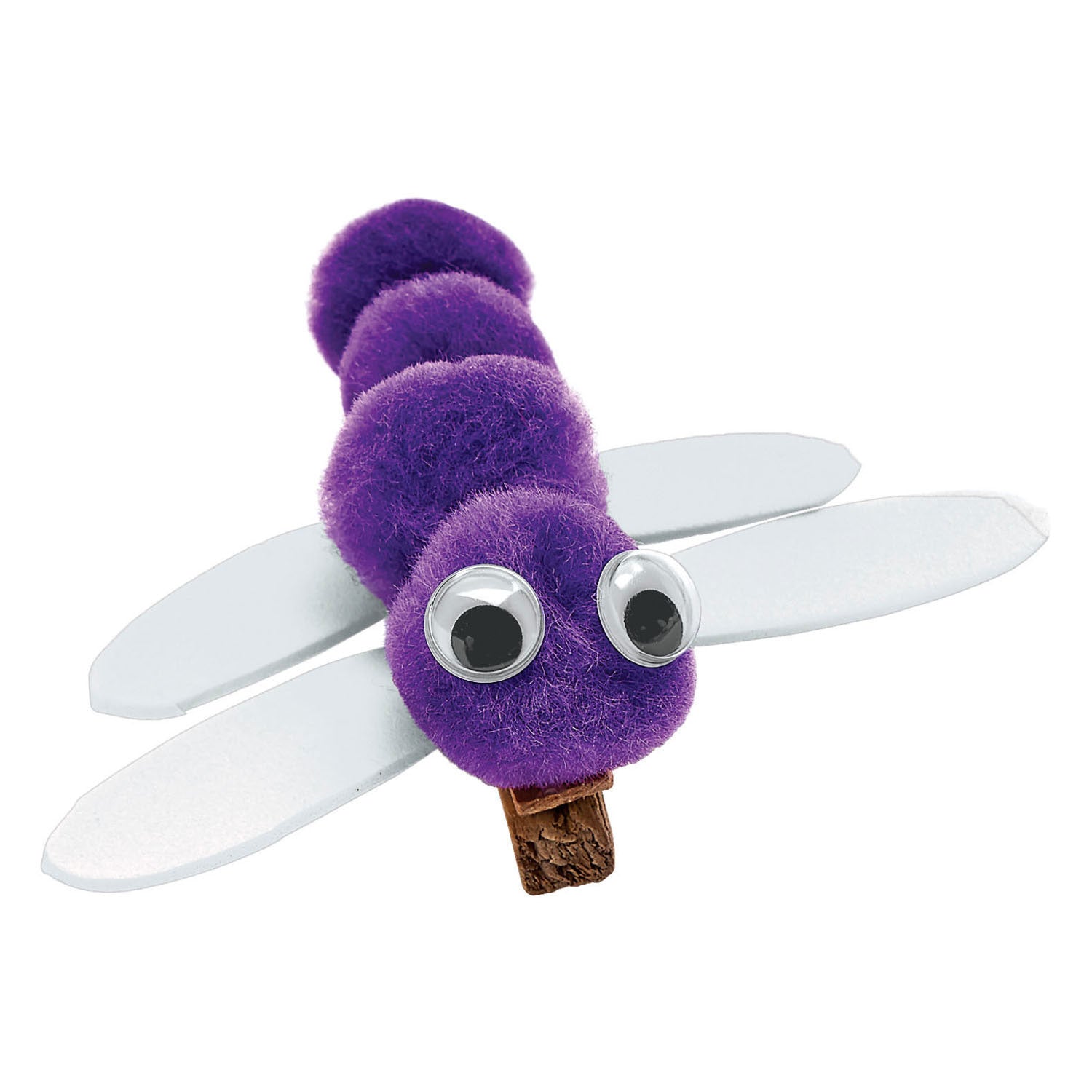 Colorations - pompons paars, 100st.