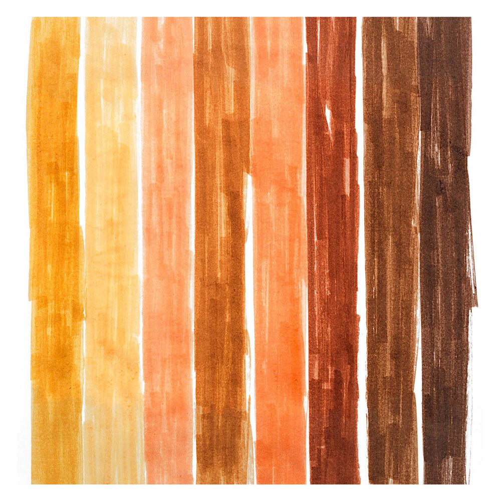 Colorations - chubby viltstiften huidtinten, 8st.