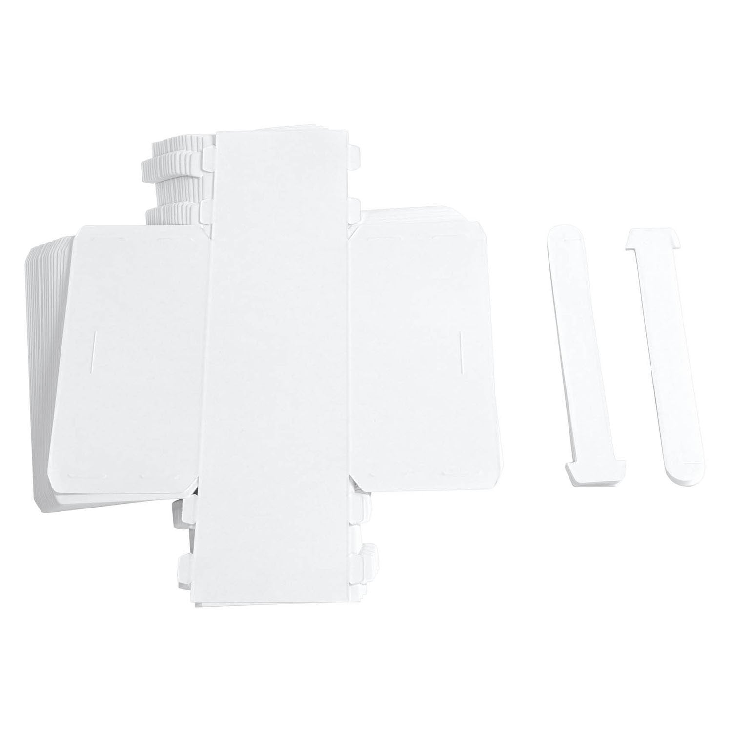 Colorations - opvouwbare papieren manden, set van 20