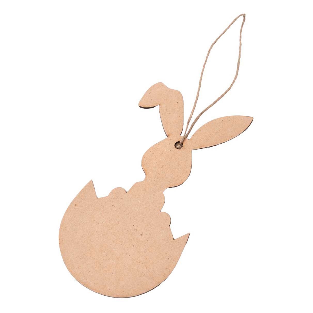 Colorations versier je eigen paashangers, 6st.