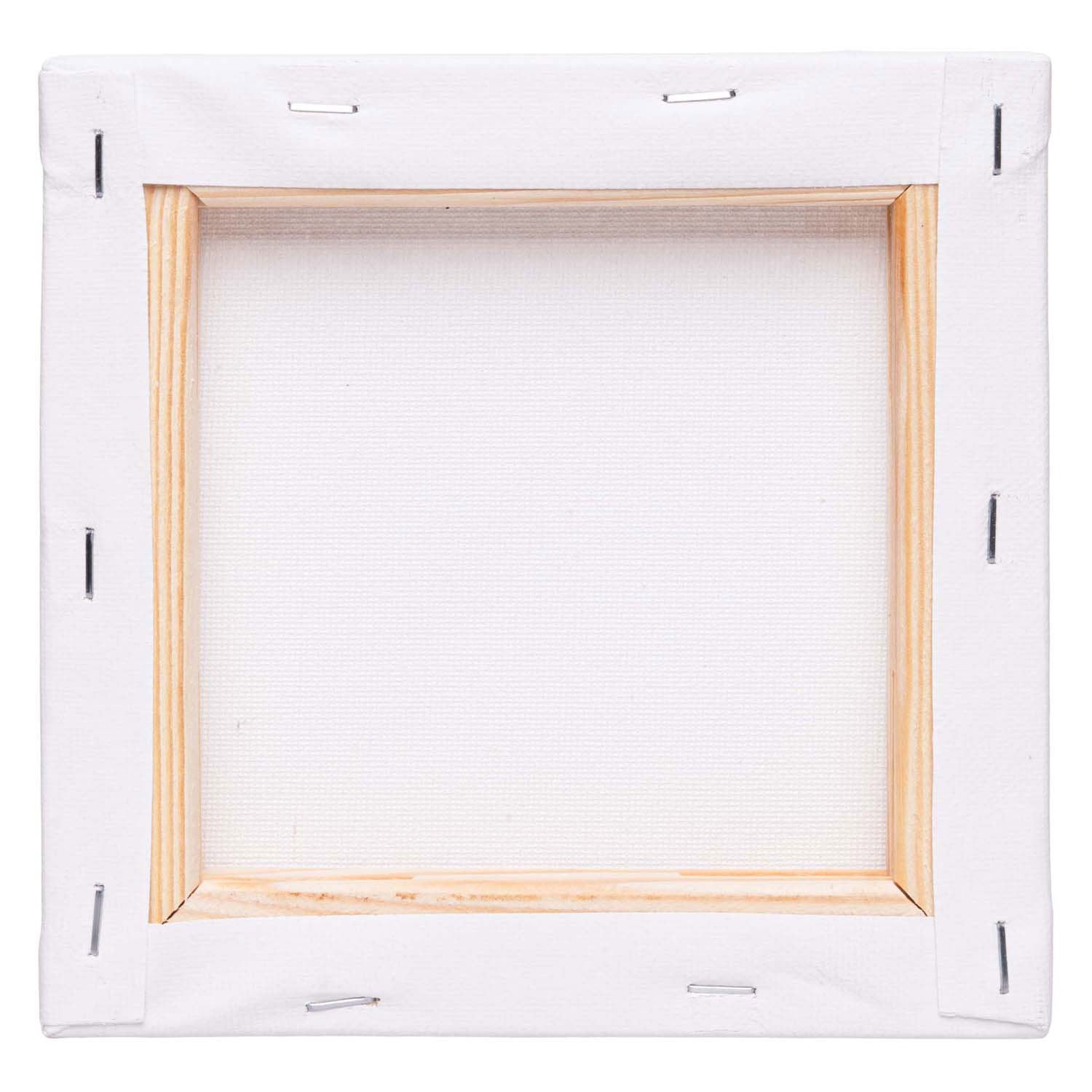 Inkleuringen - gespannen canvas 10 x 10 cm, 10st.