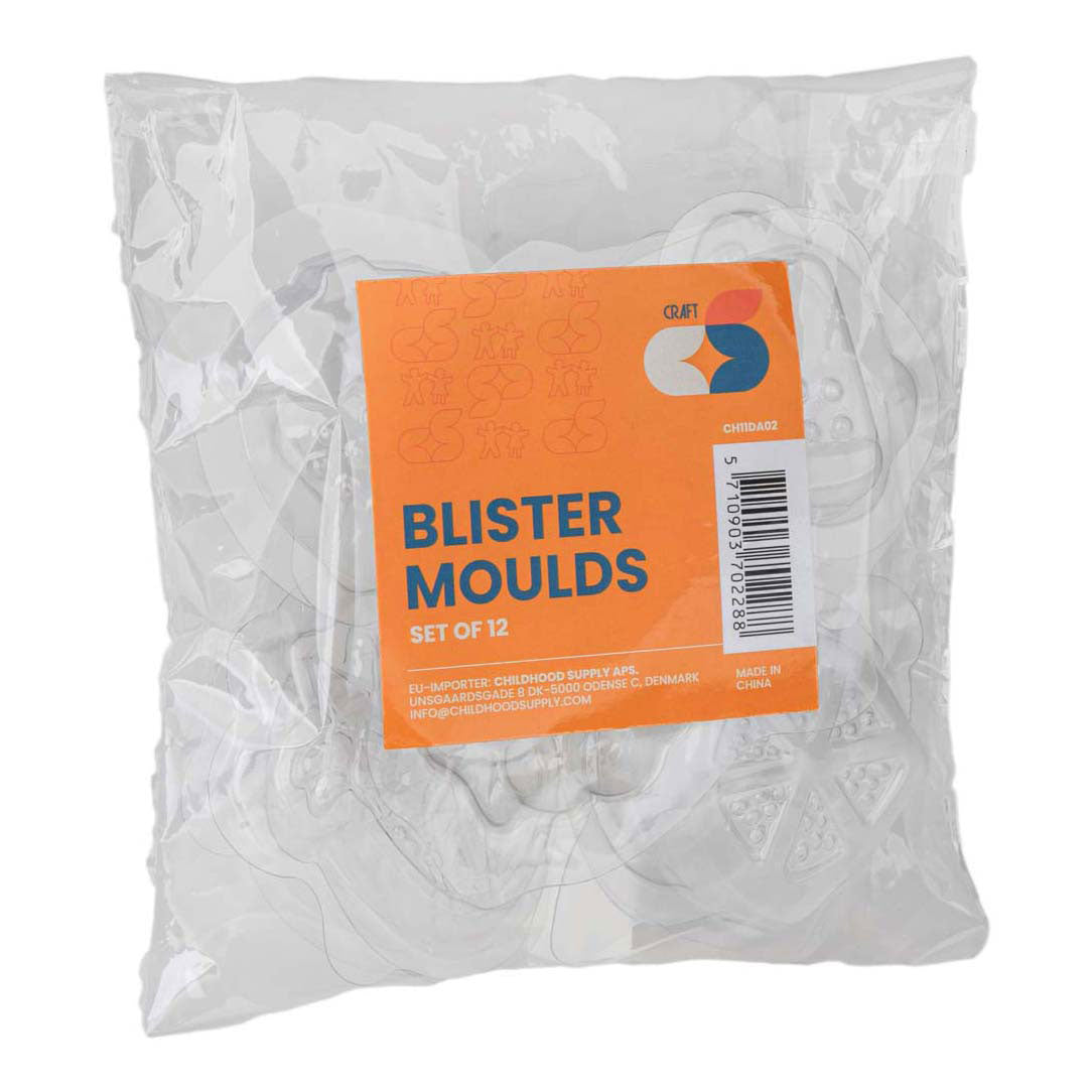 Kleuringen - blistervormen, 12st.