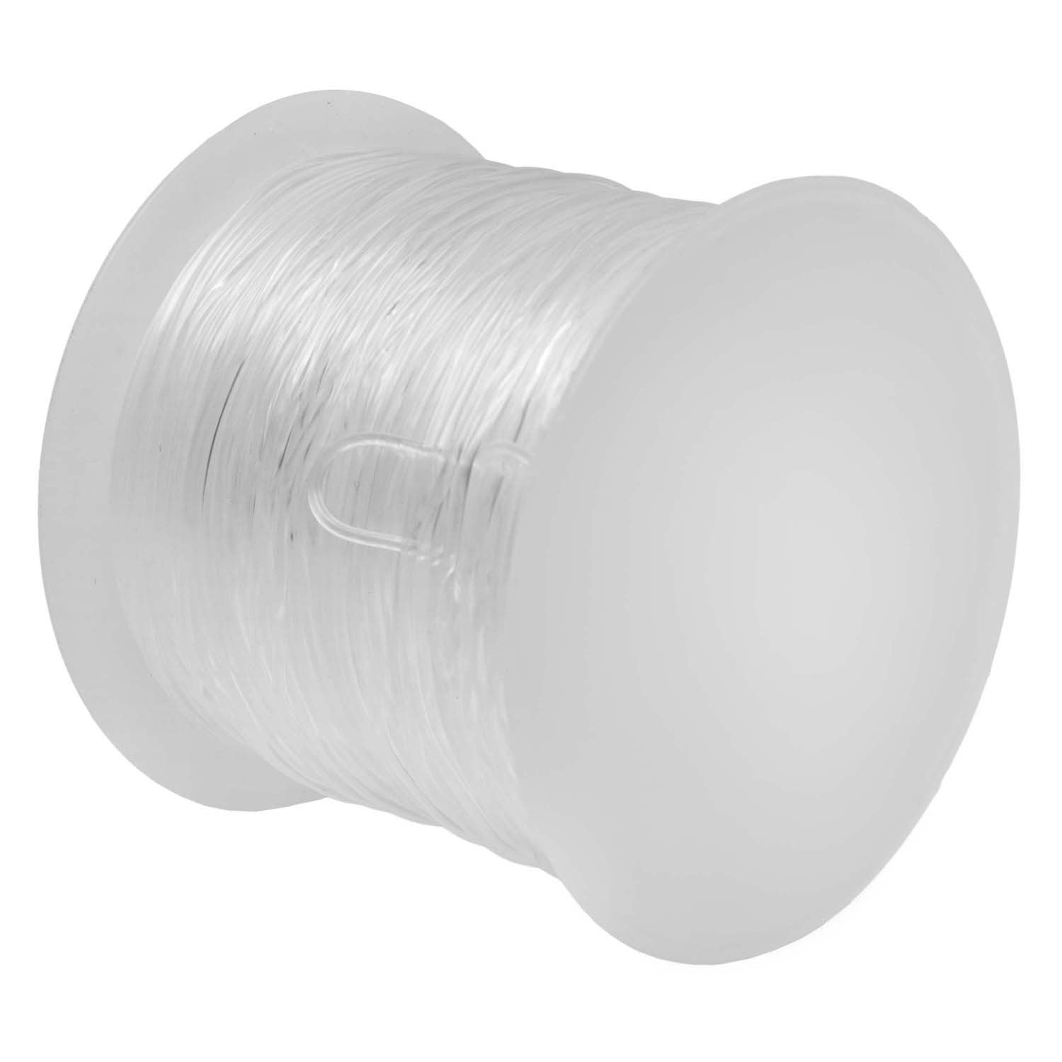 Kleuringen - transparant elastisch koord - 25 m, 1 mm