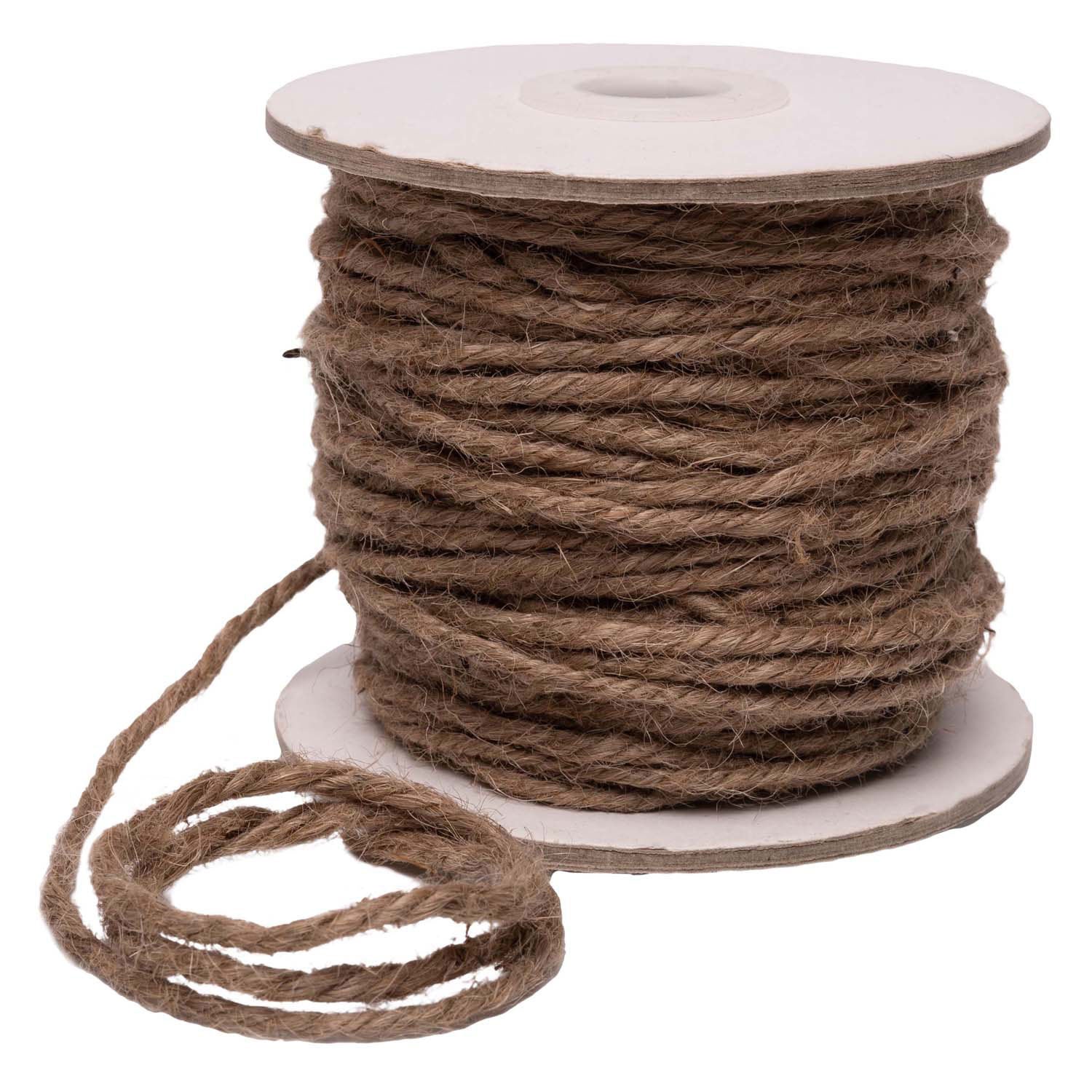 Kleurstellingen - jute touw - rol van 50 m