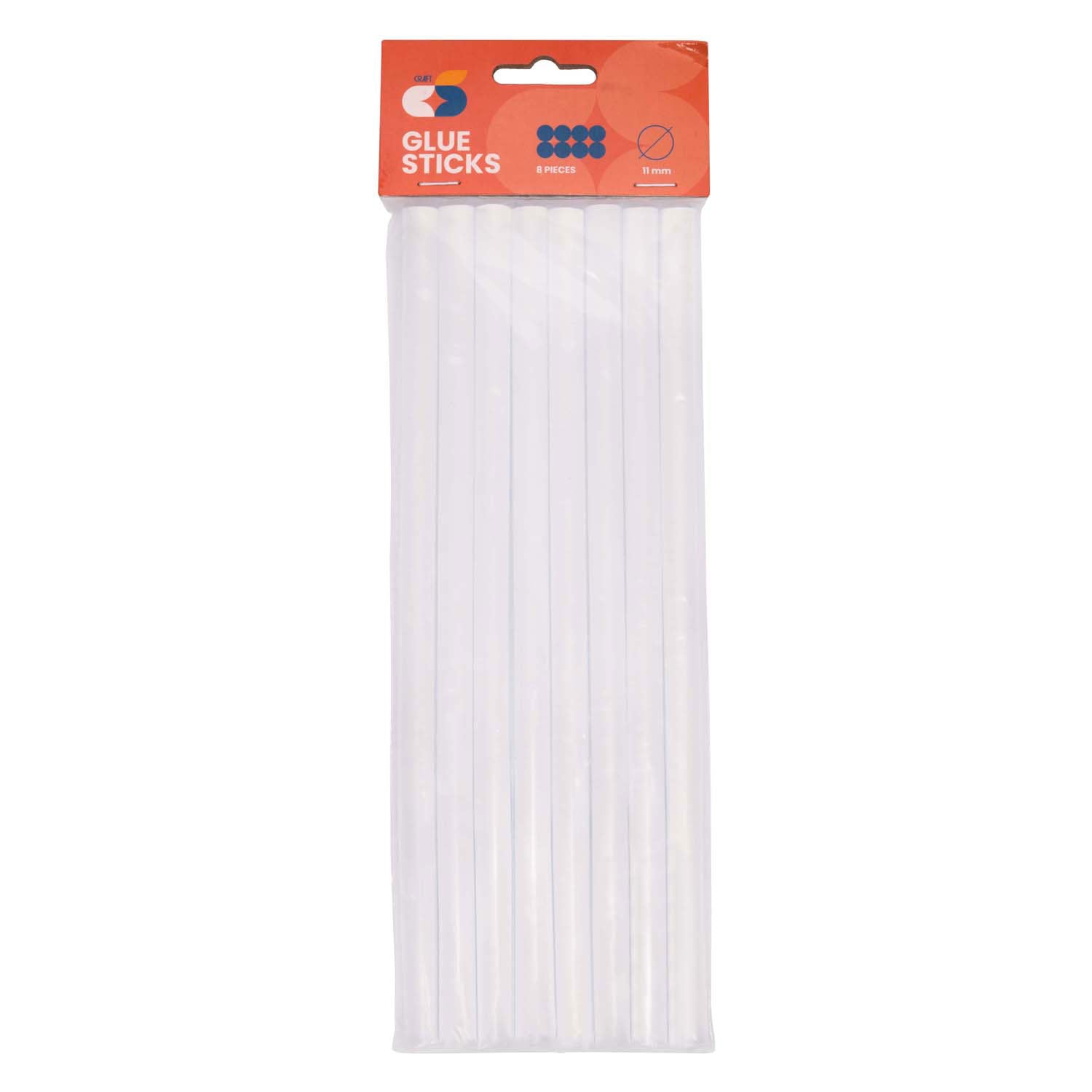 Kleuringen - smeltlijmsticks 11x250 mm, 8st.