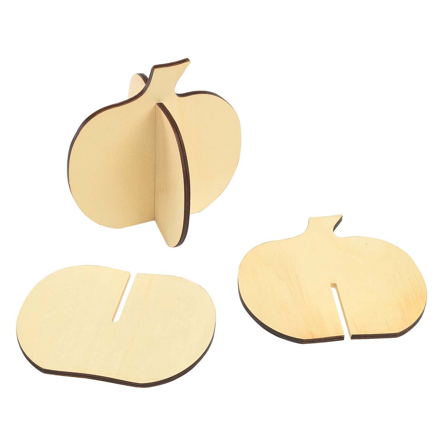 Colorations - bouw je eigen 3d houten pompoen, 6dlg.