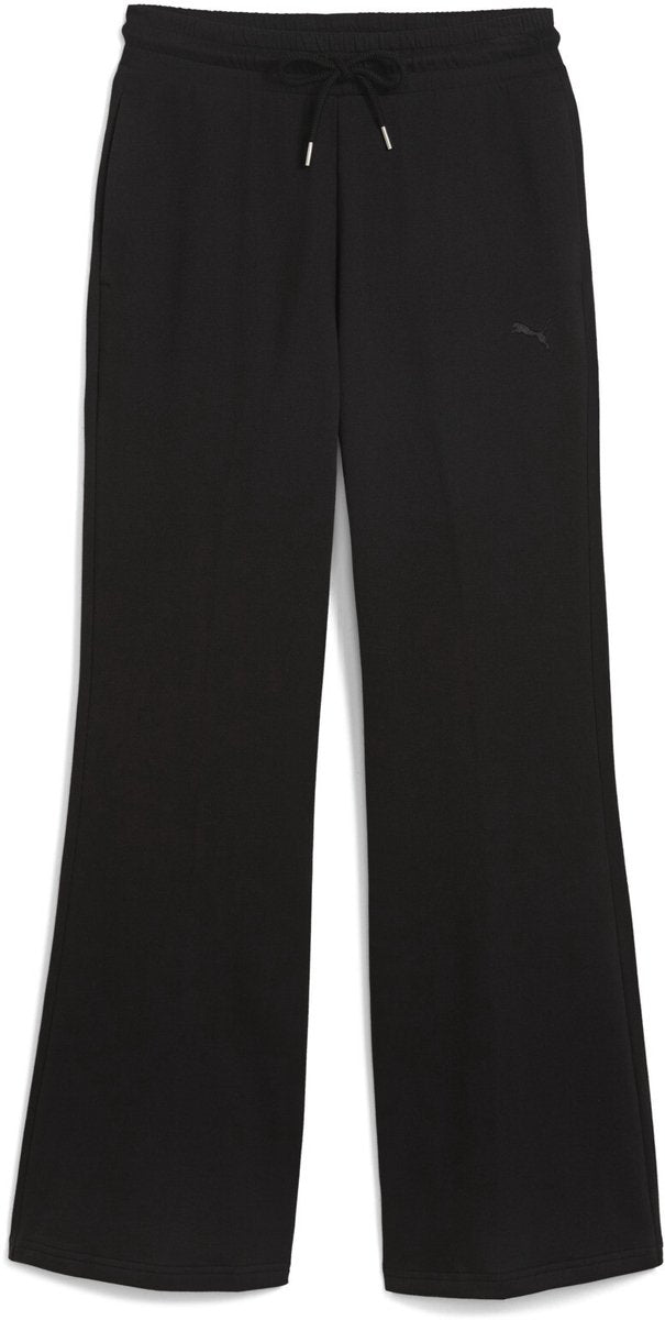 Puma her comfort high-waist straight pants fl op dames broek - black
